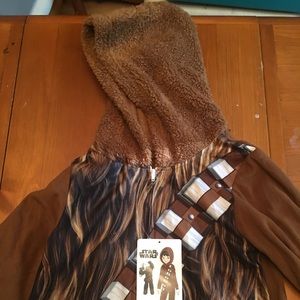 Chewbacca onesie for kids STAR WARS NWT